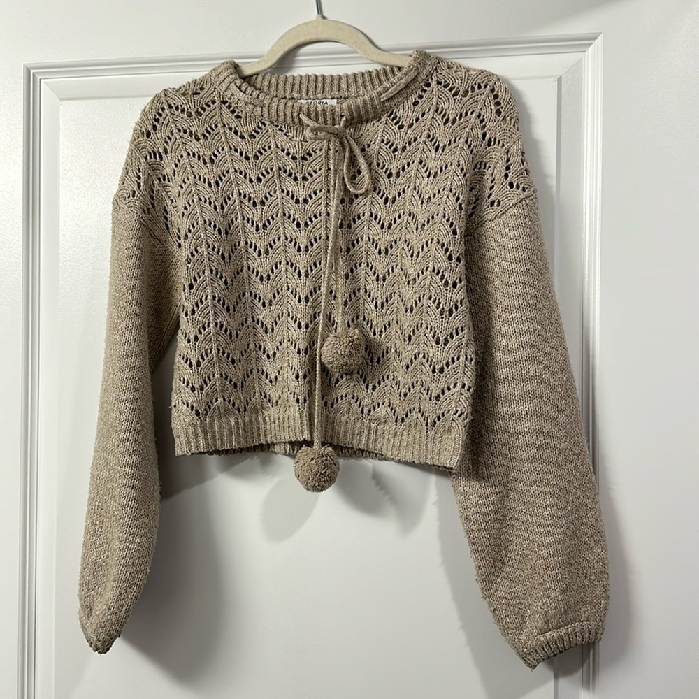 Knit sweater